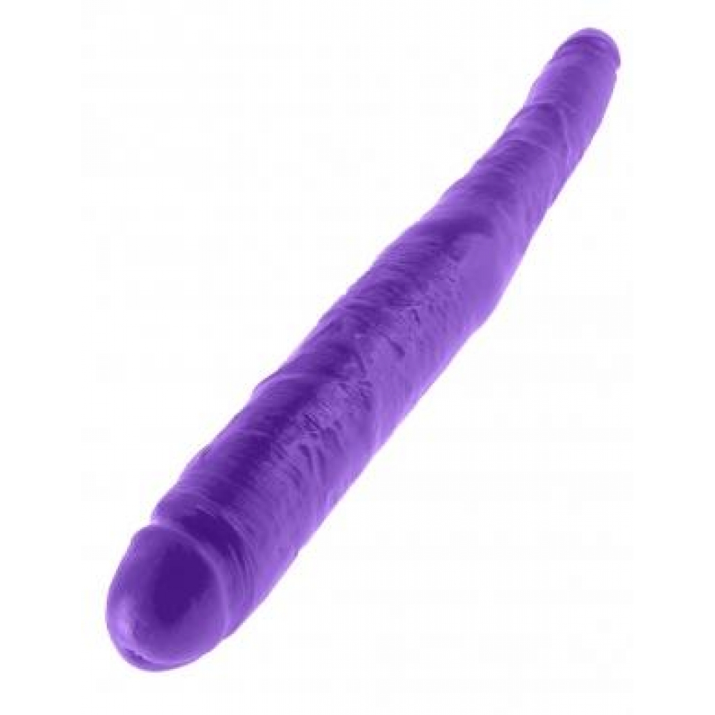 Dillio Purple 16 inches Double Dong - Double Dildos