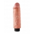 King Cock 6 inches Vibrating Dildo Beige - Realistic