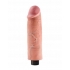 King Cock 10 inches Vibrating Dildo Beige - Realistic