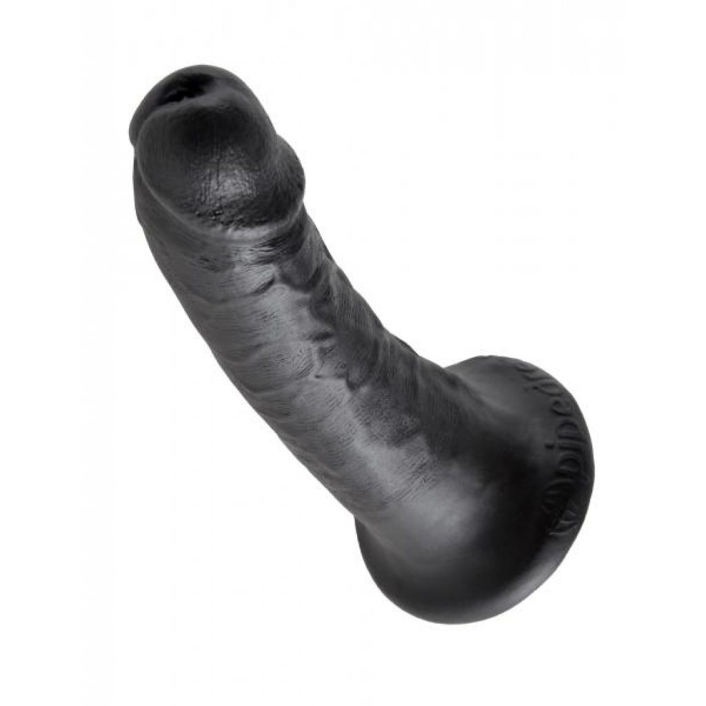 King Cock 6 Inches Cock - Black