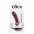 King Cock Realistic 6-Inch Brown Dildo