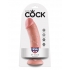 King Cock 8 Inch Dildo in Beige