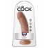 King Cock 8 inches Tan Dildo - Realistic Dildos & Dongs