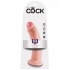 King Cock 9 Inch Realistic Dildo - Beige