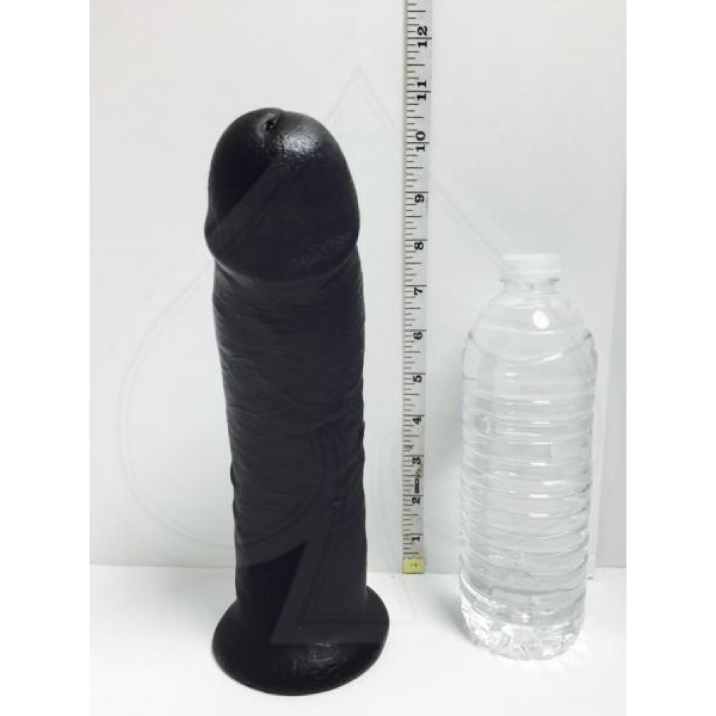 King Cock 10 Inch Dildo - Black