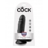 King Cock 7 Inches Cock Balls Black - Realistic Dildos & Dongs