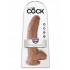 King Cock 9 inches Cock with Balls - Tan