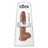 King Cock 10 inches Cock with Balls Tan Dildo - Huge Dildos