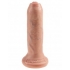 King Cock 6 inches Uncut  Dildo Beige - Realistic Dildos & Dongs