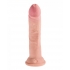 King Cock Triple Density 8 inches Cock Beige Dildo - Realistic Dildos & Dongs