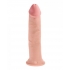 King Cock Triple Density 9 inches Cock Beige Dildo - Realistic Dildos & Dongs