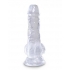 King Cock Clear 5 inches Cock with Balls - Realistic Dildos & Dongs