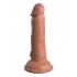 King Cock Elite 6 In Dual Density Tan - Realistic Dildos & Dongs