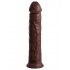 King Cock Elite 11 In Dual Density Dildo – Brown