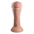 King Cock Elite 6 In Vibrating Dual Density Light - Realistic Dildos & Dongs