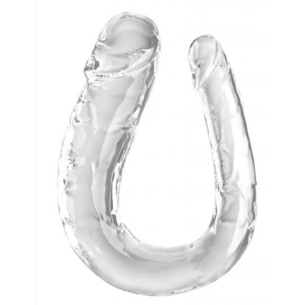 King Cock Clear Large Double Trouble - Double Dildos