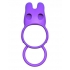 Fantasy C-Ringz Twin Teazer Rabbit Ring Purple - Couples Vibrating Penis Rings