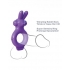 Fantasy C-Ringz Rabbit Ring Purple Vibrator - Couples Vibrating Penis Rings