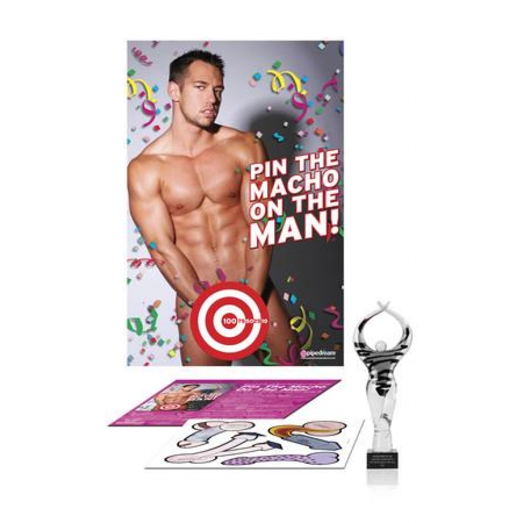 Bachelorette Pin The Macho On The Man[ea] - Party Hot Games