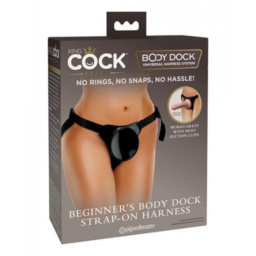 King Cock Elite Beginners Body Dock Strap On Harness - Harnesses