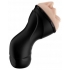 PDX Elite Deep Throat Vibrating Stroker Beige - Blow Job Masturbators