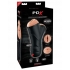 PDX Elite Double Penetration Vibrating Stroker Beige - Pocket Pussies