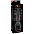 PDX Elite Vibrating Roto-Sucker Black - Masturbation Sleeves