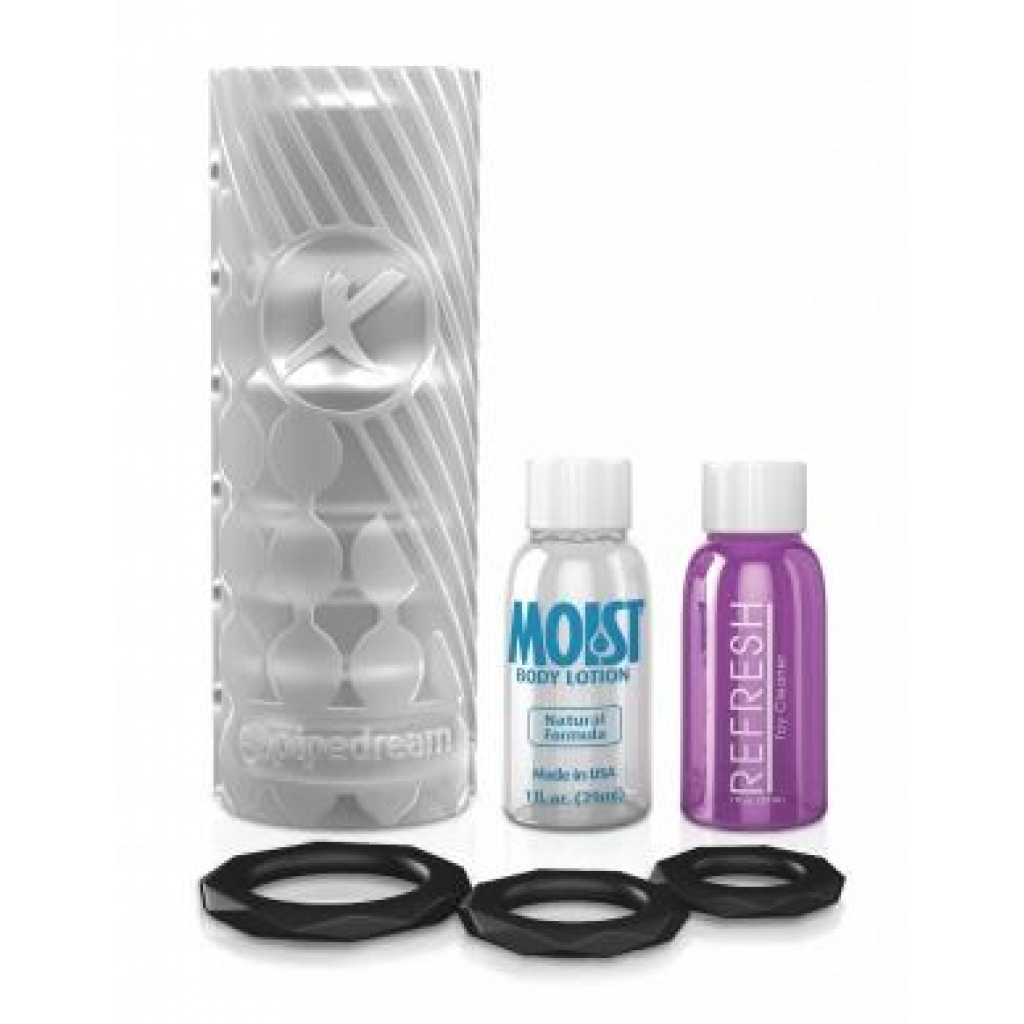 PDX Elite EZ Grip Stroker Clear - Masturbation Sleeves