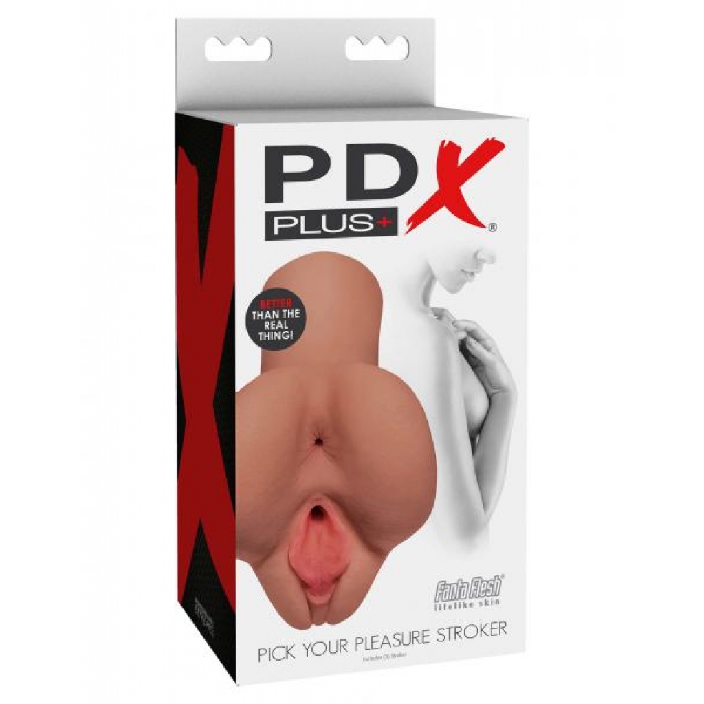 Pdx Plus Pick Your Pleasure Stroker Tan - Pocket Pussies