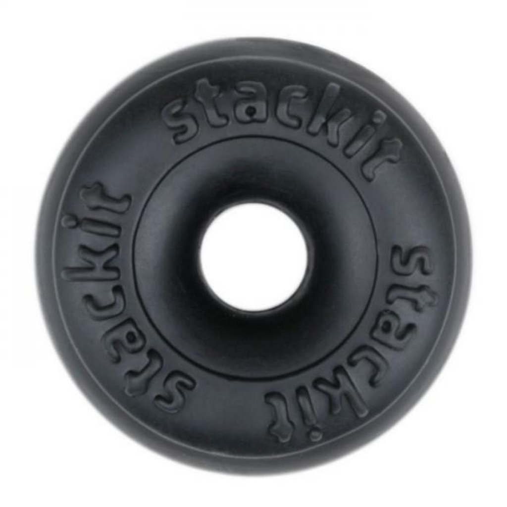 Perfect Fit Stackit Cock Ring Black - Fleshlight