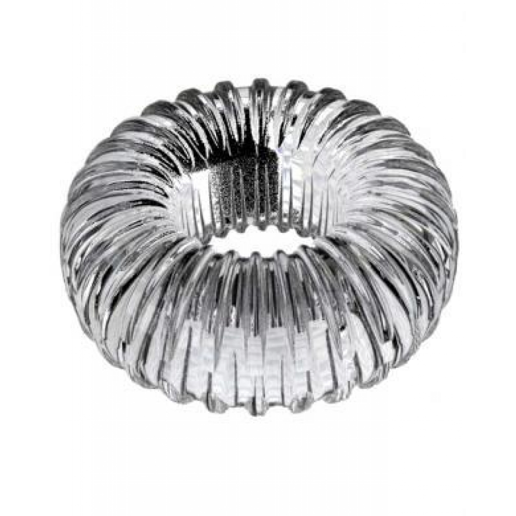 Ribbed Ring Ice Clear - Mens Cock & Ball Gear