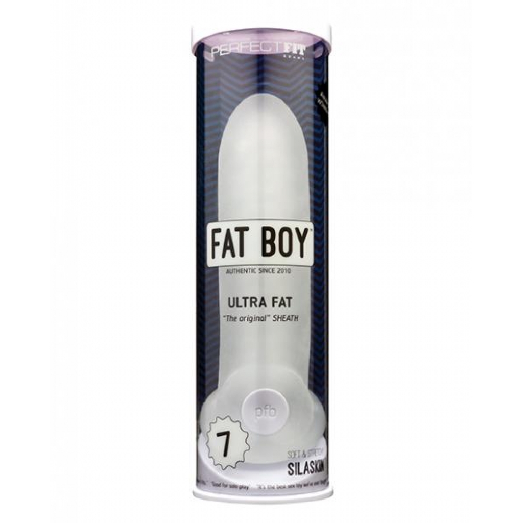 Perfect Fit Fat Boy Original Ultra Fat 7.0 Clear Sheath - Penis Extensions