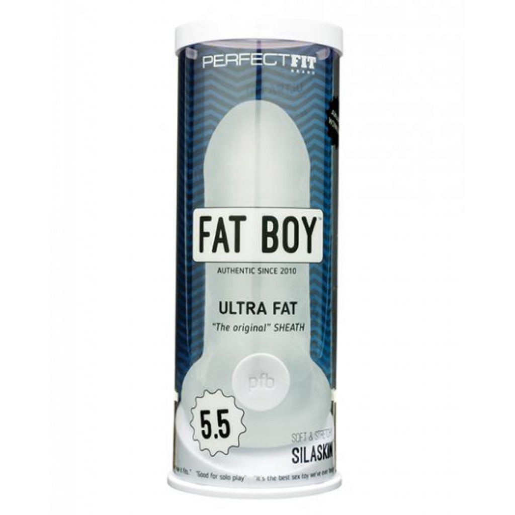 Perfect Fit Fat Boy Original Ultra Fat 5.5 Clear Sleeve - Penis Sleeves & Enhancers