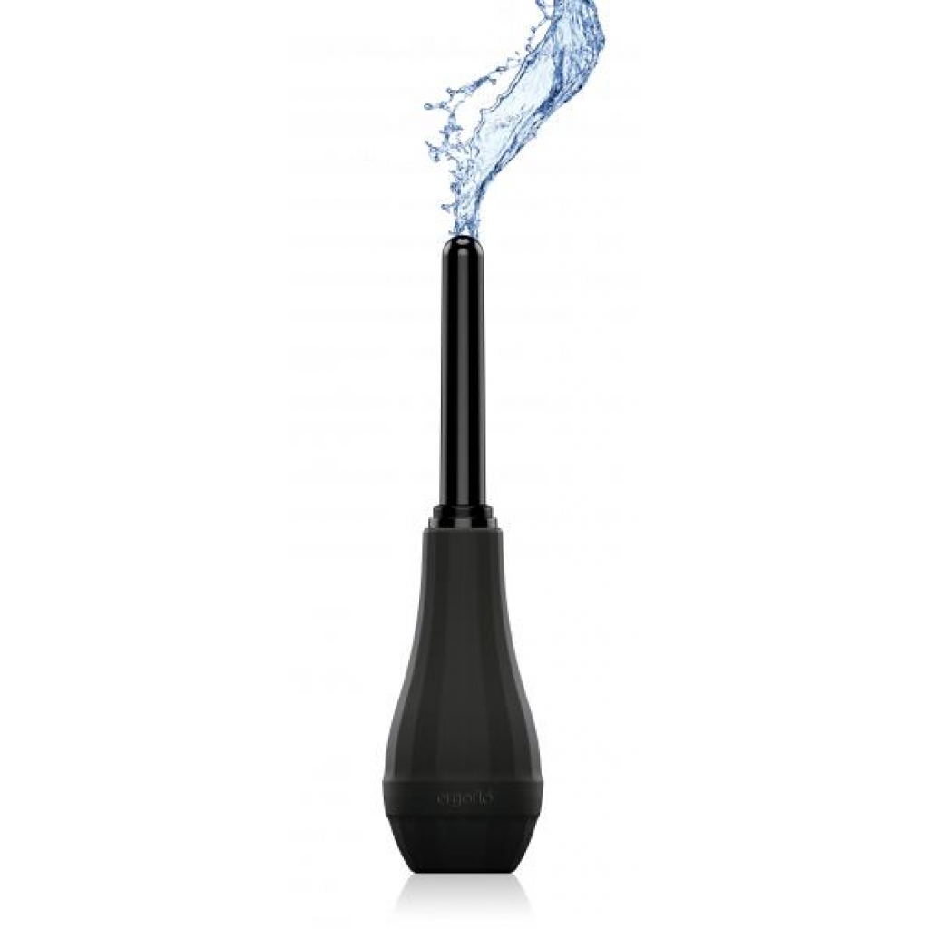 Ergoflo Extra Black Anal Douche - Precise Cleanliness