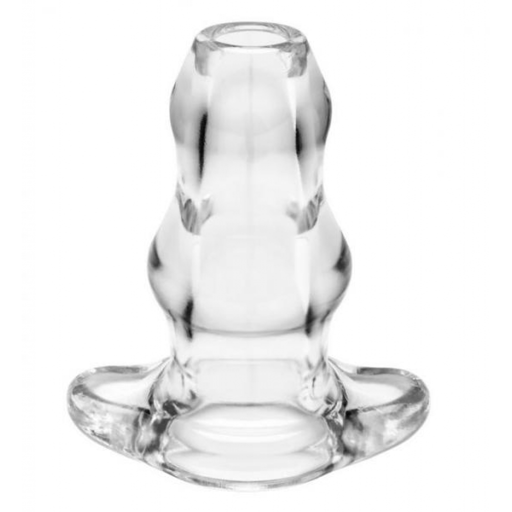 Double Tunnel Plug Medium Clear - Anal Plugs