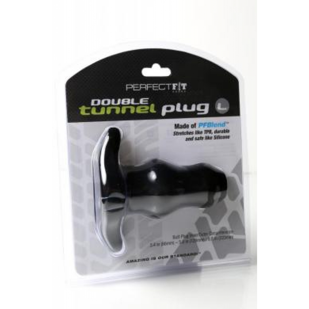 D-Tunnel Plug Large Black - Anal Plugs