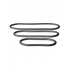 Xplay 3 Pk Silicone Slim Wrap Ring (9 12 15) - Adjustable & Versatile Penis Rings