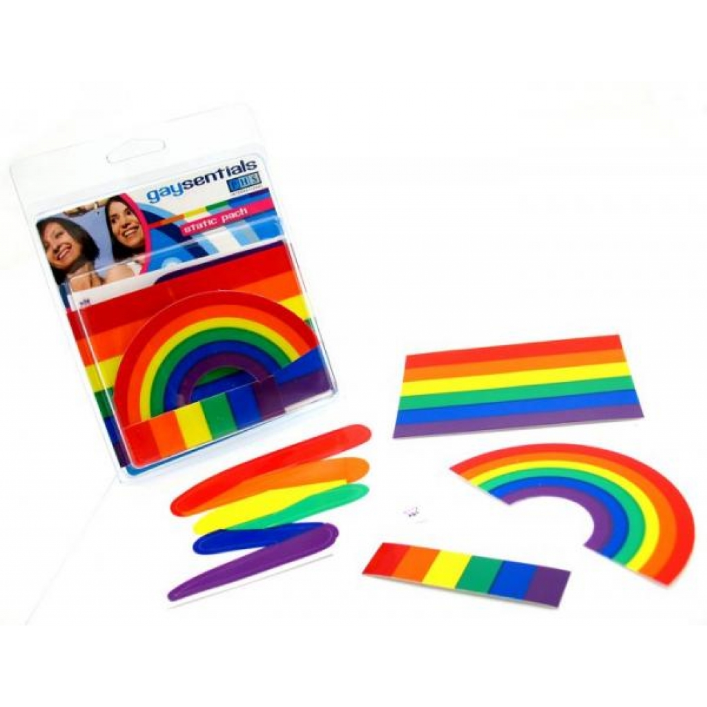 Gaysentials Static Clings Pack A 4 Clingers - Party Wear