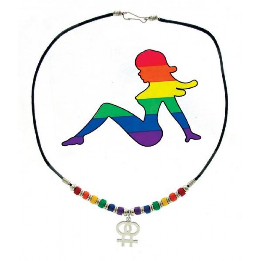Gaysentials Necklace Sticker Combo Female - Party Wear
