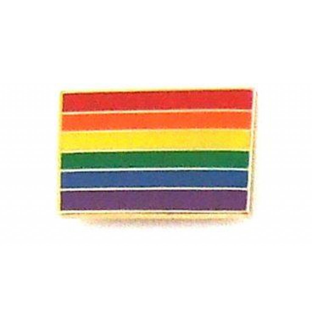 Gaysentials Lapel Pin Rainbow Flag - Party Wear