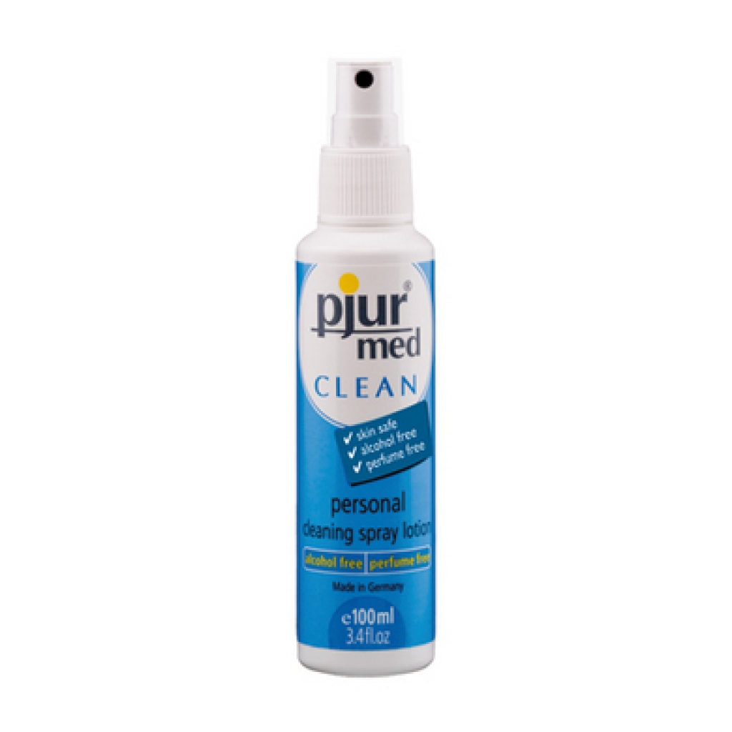 Pjur Med Clean Spray Lotion 100ml / 3.4oz bottle - Toy Cleaners