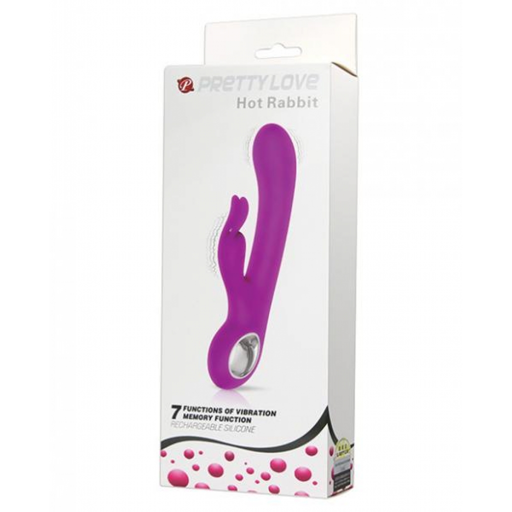 Pretty Love Hot Rabbit 7 Function Fuchsia - Rabbit Vibrators