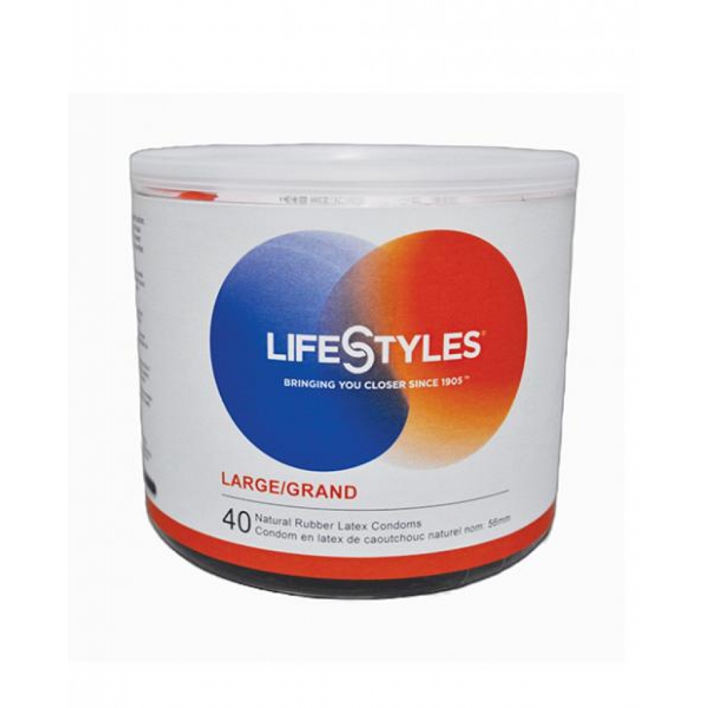 Lifestyles Large 40 Ct Bowl Display - Condoms