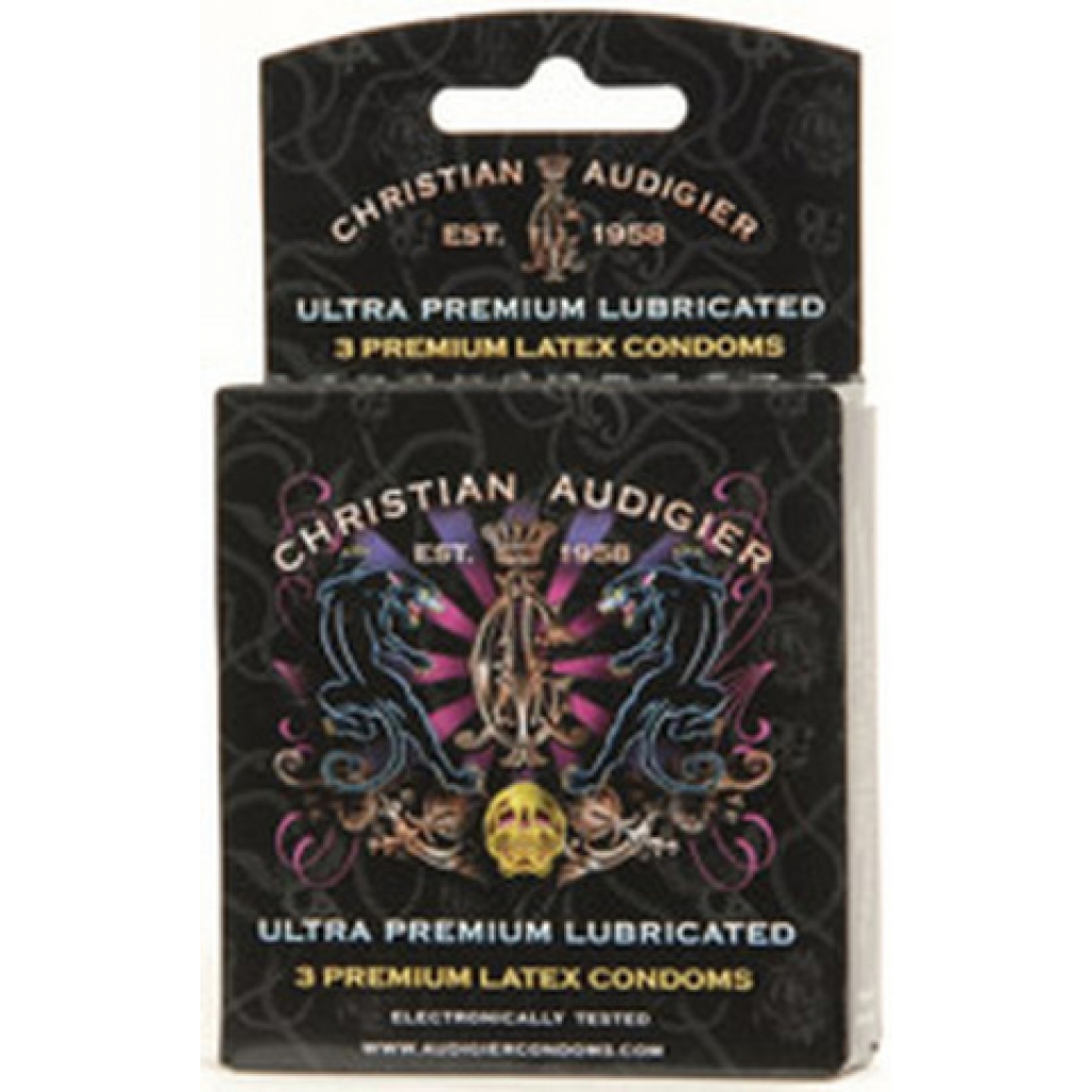 Christian Audigier Ultra Premium 3Pk - Condoms
