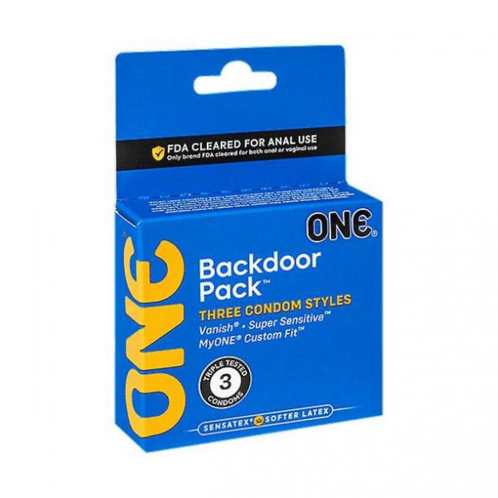 One Backdoor 3 Pack - Condoms