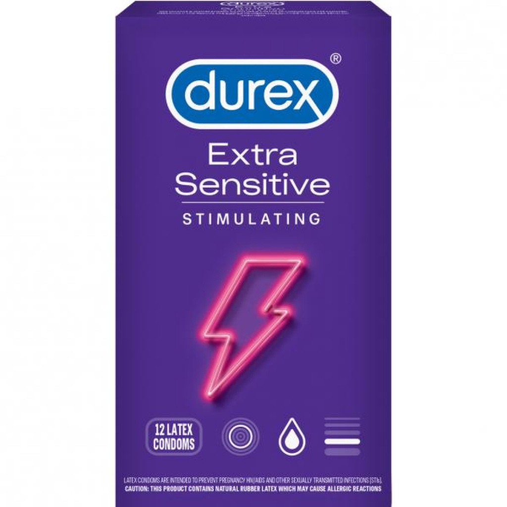 Durex Extra Sensitive Stimulating - 12 Count