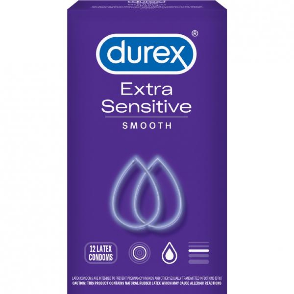 Durex Extra Sensitive Smooth 12ct - Condoms