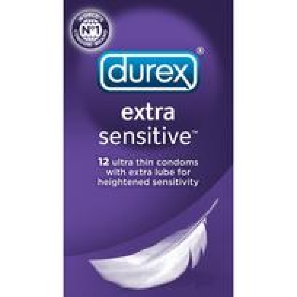 Durex Extra Sensitive 12 Pack - Condoms