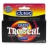 Durex Tropical 12 Pack - Flavored Condoms for Enhanced Pleasure