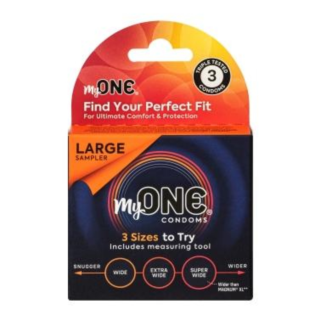 Myone Large Sampler 3 Ct - Condoms